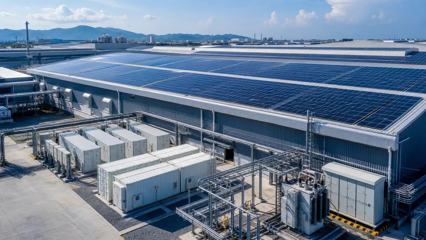 ระบบพลังงานสำหรับโรงงานและอาคารพาณิชย์ by Microgrid Momentum