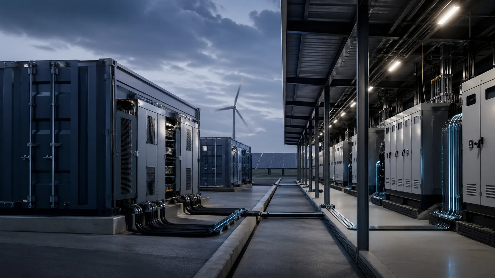 BESS and energy control architecture